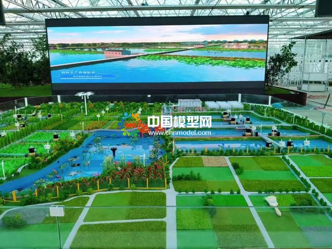 ???????施肥節(jié)水灌溉沙盤模型
