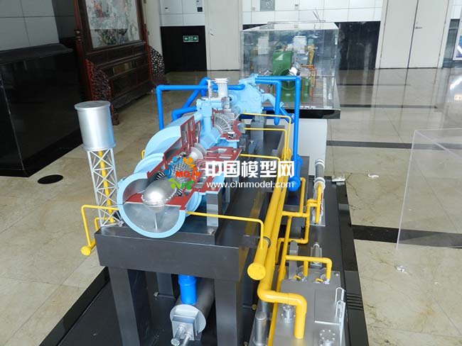 發(fā)電氣輪機模型