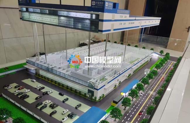 企業(yè)工廠升降沙盤(pán)模型