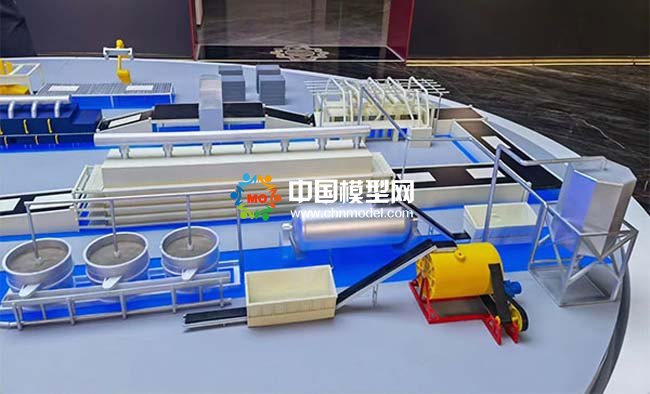 瓷磚生產(chǎn)線沙盤模型