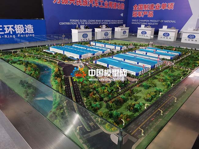 鍛造廠沙盤模型