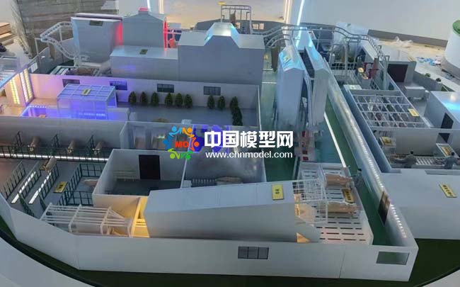 生豬屠宰廠沙盤模型