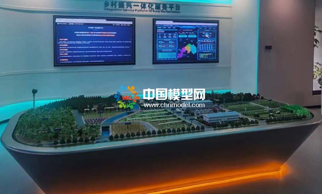 鄉(xiāng)村振興一體化沙盤模型