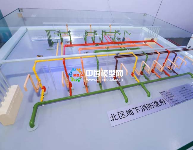 地下消防泵房沙盤(pán)模型