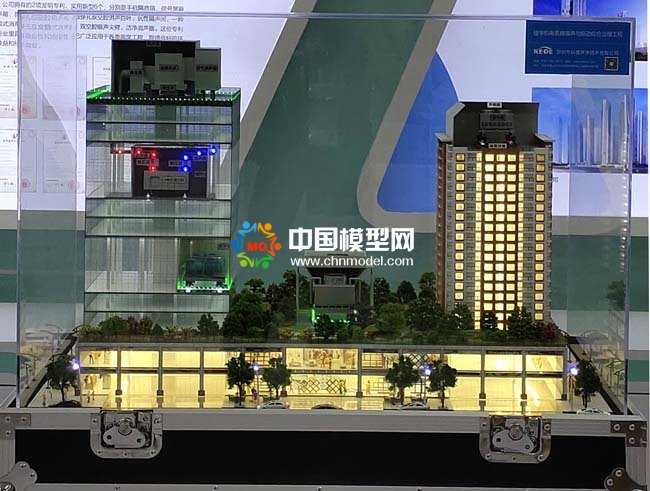 樓宇機(jī)電系統(tǒng)噪聲與震動綜合治理沙盤模型