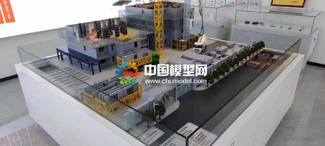 PC裝配式建筑施工工藝流程沙盤模型