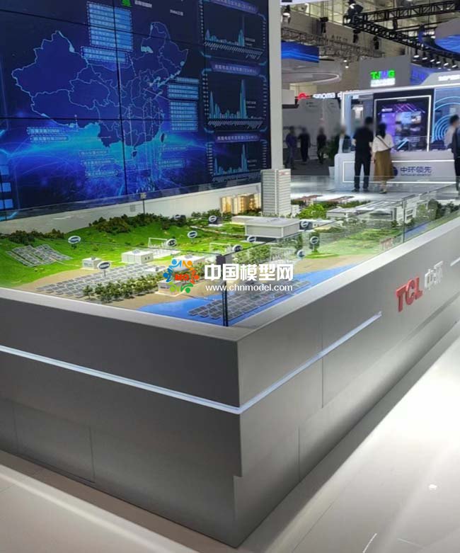 智慧光伏解決方案沙盤模型