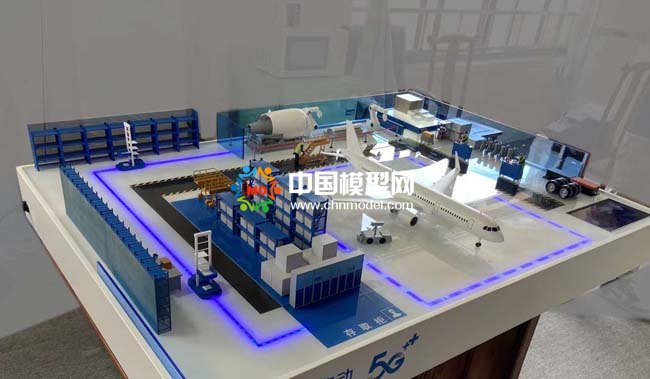 智慧機務(wù)檢修中臺沙盤模型