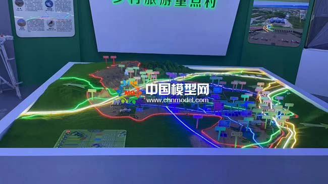 鄉(xiāng)村旅游規(guī)劃沙盤模型