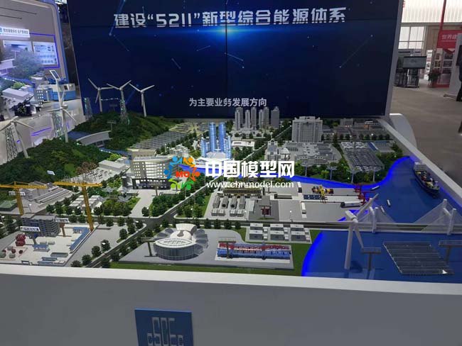 新型綜合能源體系沙盤模型