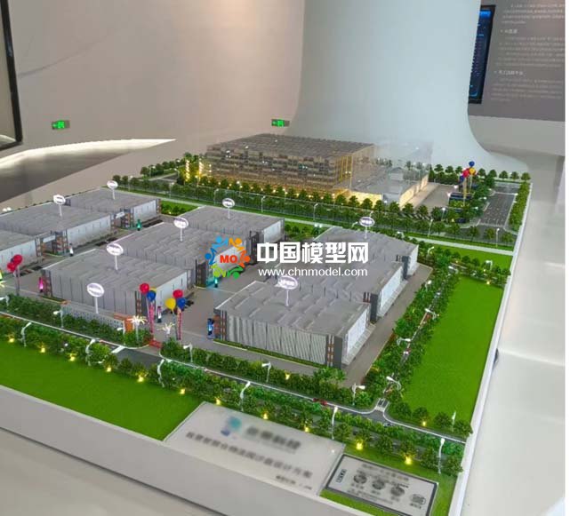 智慧倉(cāng)物流園沙盤模型