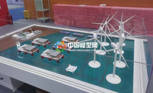 海水直接電解制氫沙盤模型