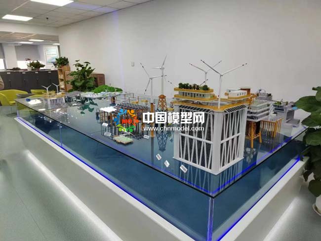 海上風光儲微電網沙盤模型
