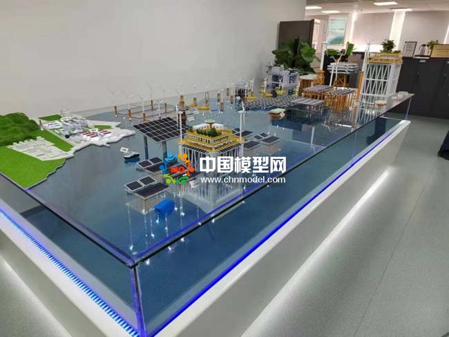 海上風光儲微電網沙盤模型