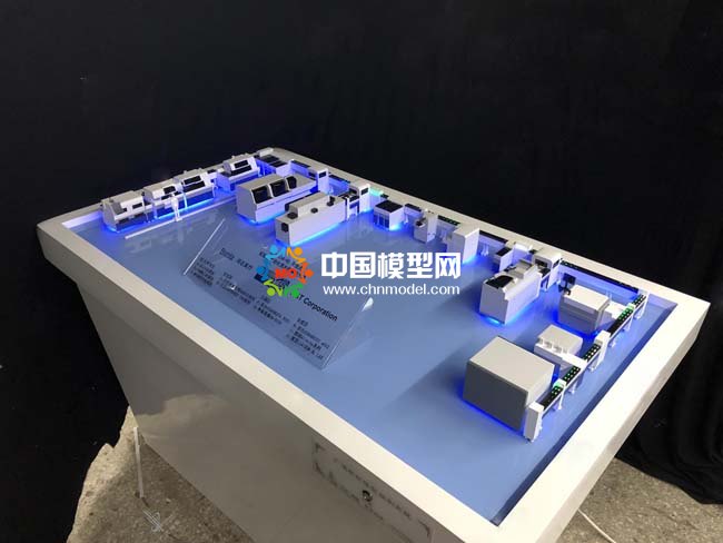 開放式實驗室自動化流水線解決方案沙盤模型