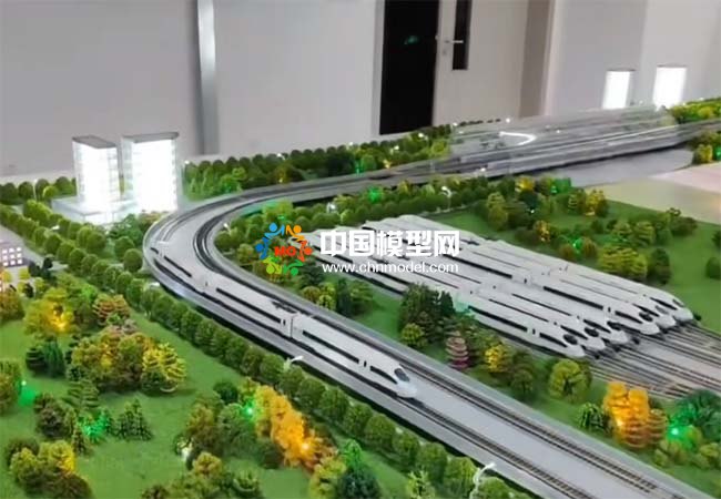 同濟(jì)大學(xué)軌道交通教學(xué)沙盤模型