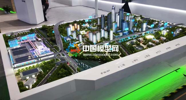 松下綠智造沙盤模型