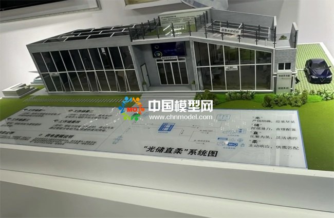 光儲直柔系統(tǒng)沙盤模型