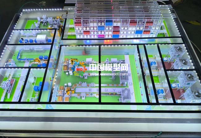 工業(yè)生產(chǎn)線智能工廠沙盤模型