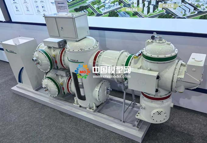 純潔凈空氣絕緣真空開斷環(huán)保GIS模型