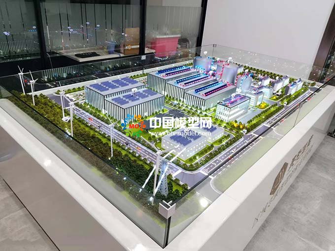 區(qū)域零碳智慧能源沙盤模型