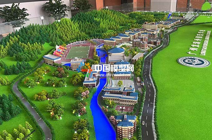 廣州龍濤外國語學校沙盤模型