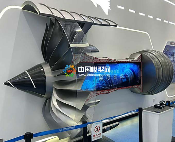 航空發(fā)動機試車模擬沙盤模型