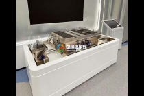 一體化常規(guī)水處理系統(tǒng)沙盤模型