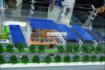 戶(hù)用光伏儲(chǔ)能住宅能源一體化沙盤(pán)模型