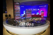 紅豆財(cái)富廣場建筑模型，售樓展示沙盤模型
