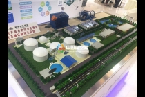 垃圾處理沙盤(pán)模型，廢固處理沙盤(pán)模型