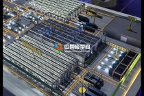 智能倉庫系統(tǒng)沙盤模型，自動發(fā)貨裝車系統(tǒng)沙盤模型