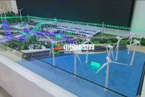 太陽(yáng)能風(fēng)光互補(bǔ)新能源綜合發(fā)電沙盤模型