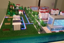 地源熱泵系統(tǒng)沙盤(pán)模型，風(fēng)源熱泵系統(tǒng)沙盤(pán)模型