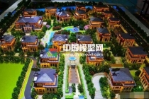 別墅模型的精美之處主要通過環(huán)境景觀襯托