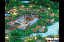 古建筑模型，古建沙盤模型