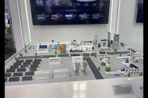 華為智能光伏沙盤模型