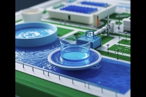 中水回用沙盤模型